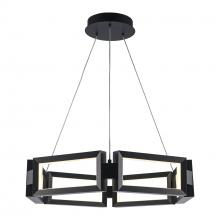 Trans Globe MDN-1588 BK - 25" LED PENDANT-RECTANGLE LINK